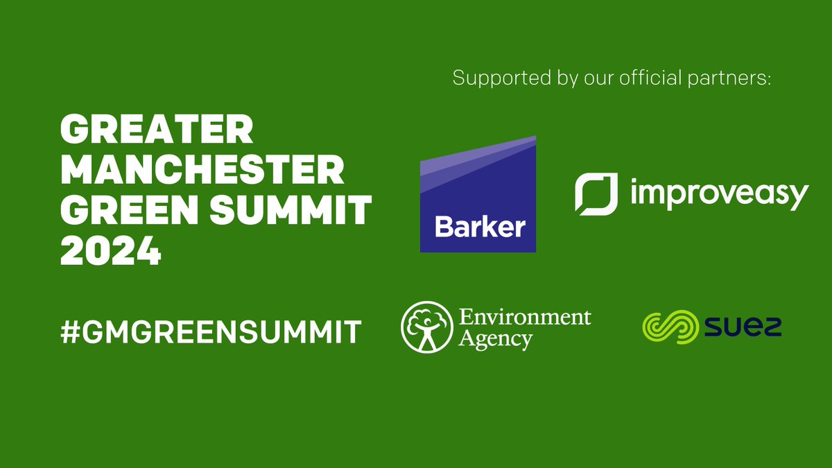 GM Green City (@gmgreencity) on Twitter photo But first, a word from our sponsors!
#GMGreenSummit is made possible thanks to the support of our sponsors, all of whom are actively supporting GMโs green ambitions across the city-region. Weโll hear more from them at the event and in the run up - but big thanks in advance! But first, a word from our sponsors!
#GMGreenSummit is made possible thanks to the support of our sponsors, all of whom are actively supporting GMโs green ambitions across the city-region. Weโll hear more from them at the event and in the run up - but big thanks in advance!