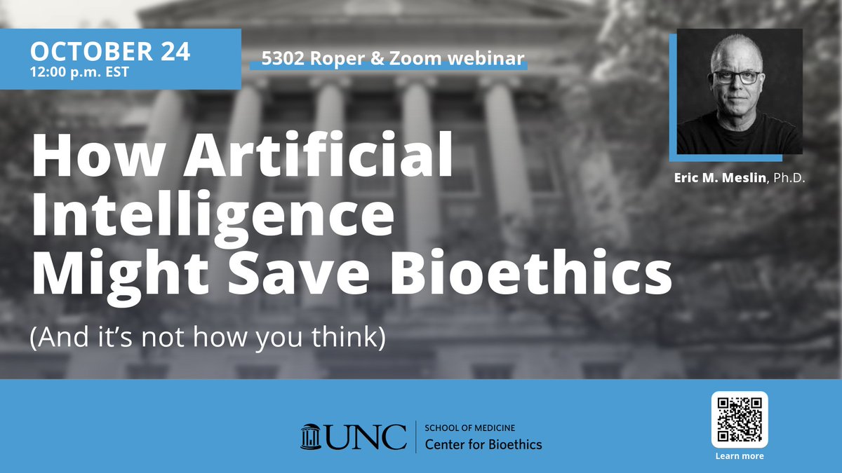 UNC Bioethics tweet media