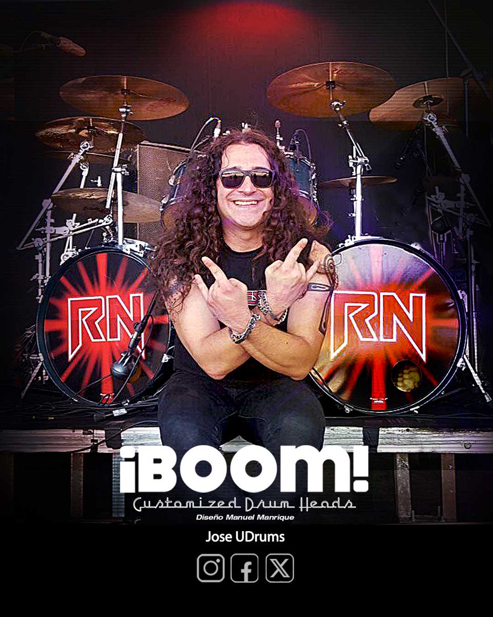 #JoseUDrums 💜
<a href="/bassdrumboom/">Bass Drum Boom</a> Serás Personal..!!
