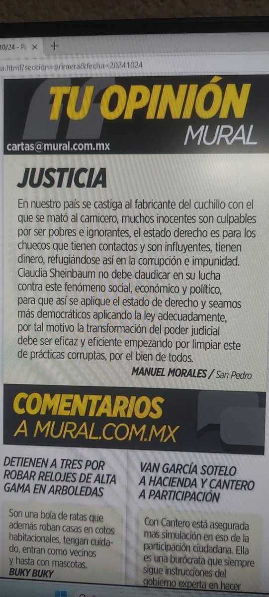 Publicado por grupo Reforma en Jalisco