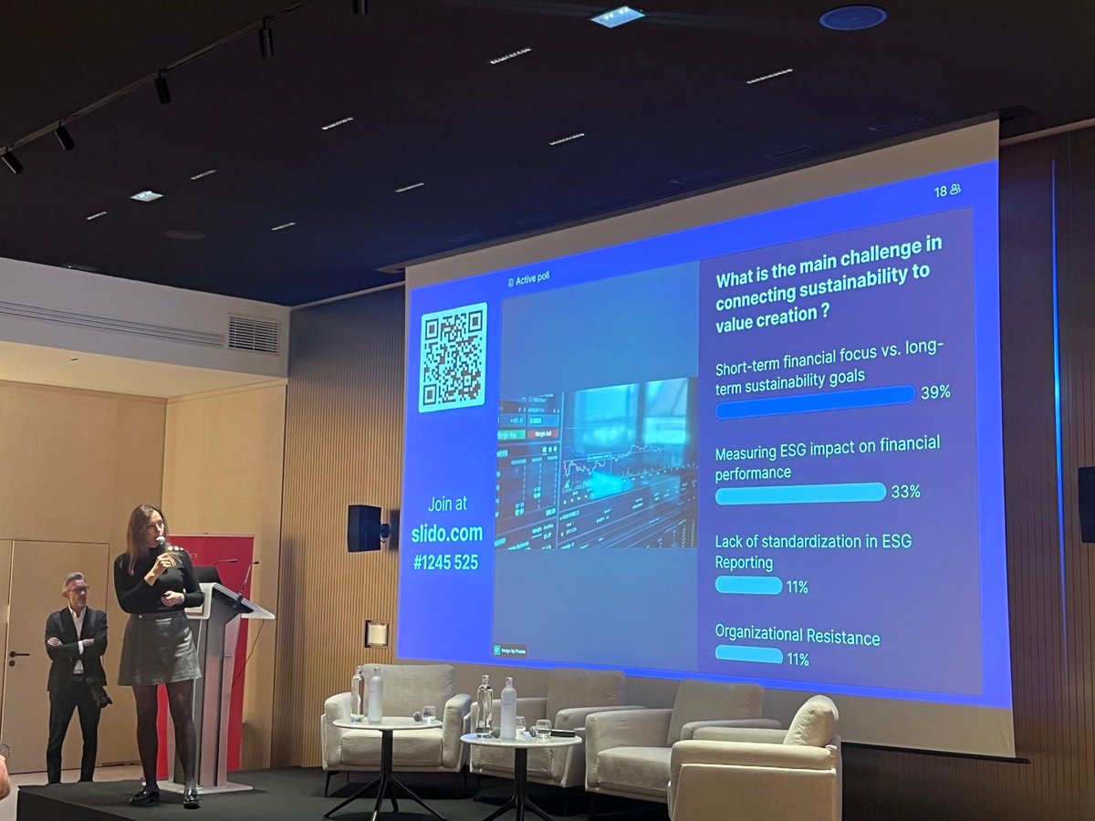 Accuracy's Julie Malzac returned to deliver a compelling keynote on the integration of ESG factors in business strategies. She highlighted the critical need for deeper integration of ESG factors to enhance profitability while effectively managing risks.

#ESG #RiskManagement