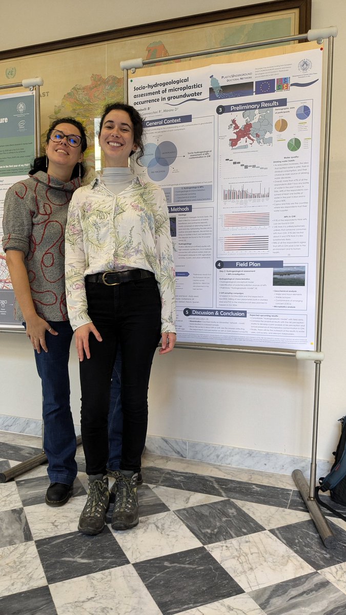Busy day for #PhD candidates <a href="/DstUNIPI/">DST Università di Pisa</a>. Today we had the #poster presentation for the admission to 2nd year. Proud to see @taiobarbara sharing the results of the work done during the first year! 👏 #sociohydrogeology #plasticunderground