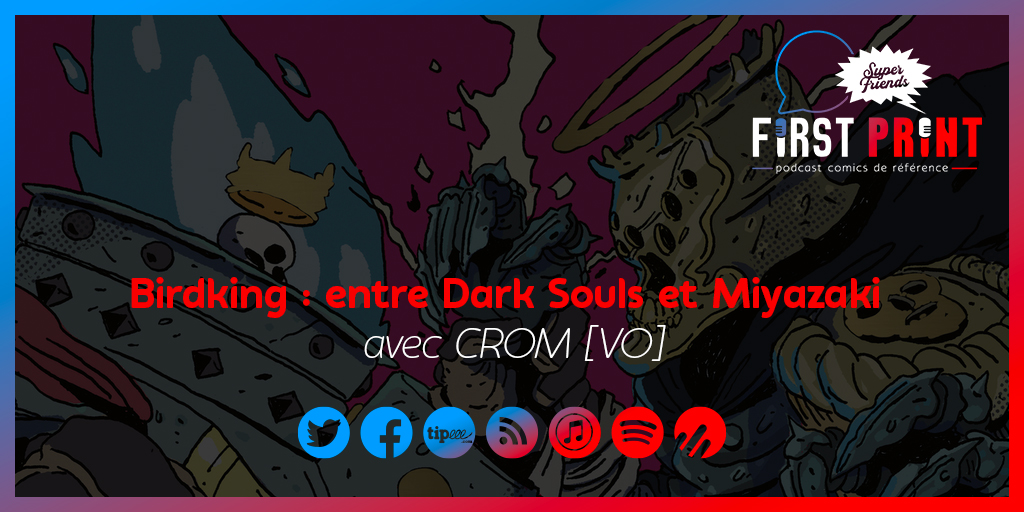 📚 NOUVELLE INTERVIEW ! 📚

La série Birdking de Daniel Freedman et <a href="/CROM_INK/">CROM</a> publié aux <a href="/leshumanos/">Les Humanoïdes Associés</a> est un petit coup de coeur, et on a pris un immense plaisir à en discuter avec son artiste ! 

A écouter et partager sans modération !

▶️ smartlink.ausha.co/firstprintfra/…