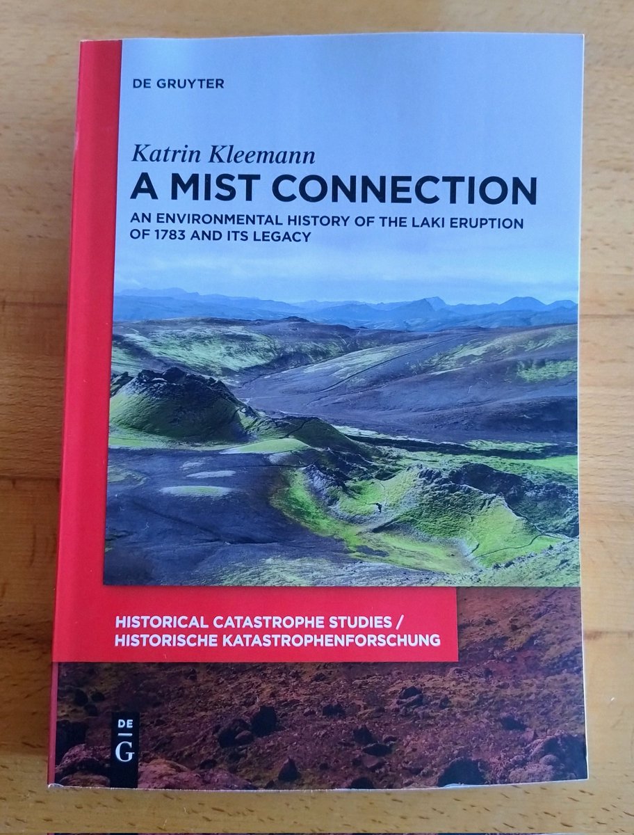 katrinkleemann's tweet image. A Mist Connection is now available as a paperback for 24.95 Euro (it remains available open access as an eBook). Coincidentally it was a misty morning in Northern Germany today. degruyter.com/document/doi/1… #Laki1783 #envhist #volcano #iceland @degruyter_brill
