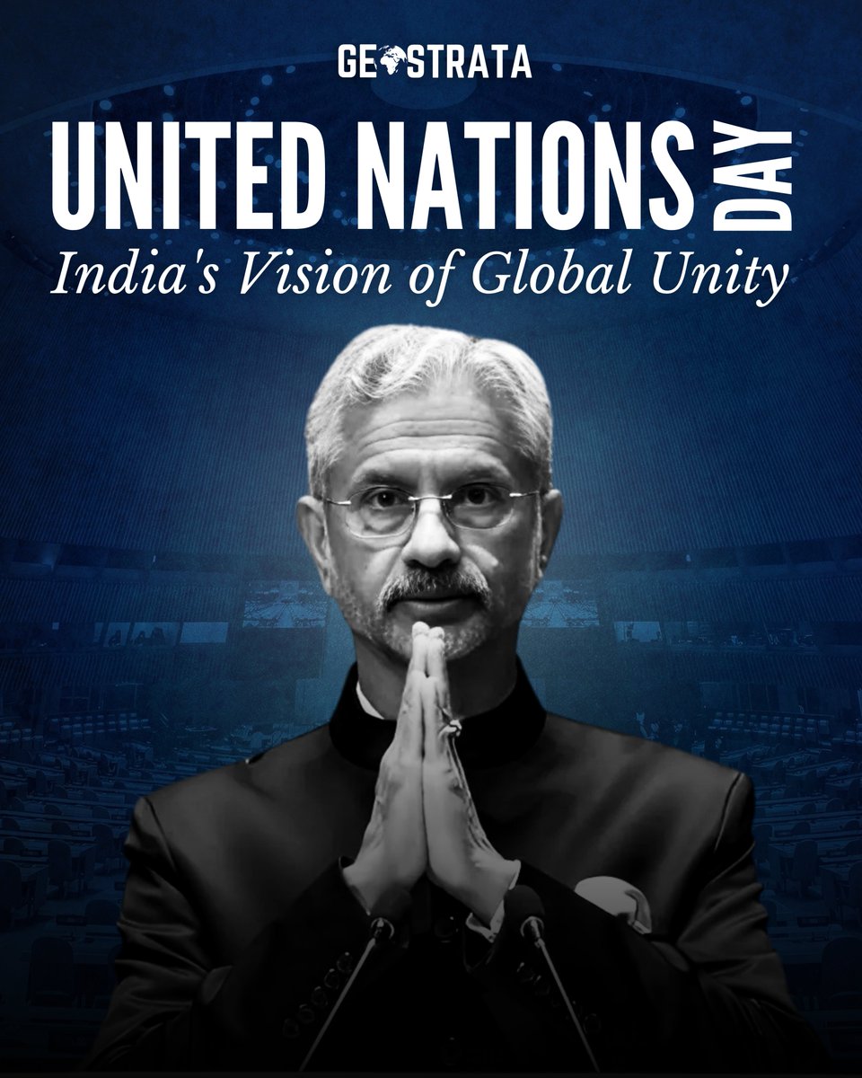 TheGeostrata's tweet image. United Nations Day

October 24th celebrated as @UN Day, marks 79 years of the establishment of the #UnitedNations. The United Nations impacts #citizens around the #globe on issues ranging from development to #humanrights, peace to security, &amp;amp; conflict prevention to peacebuilding.