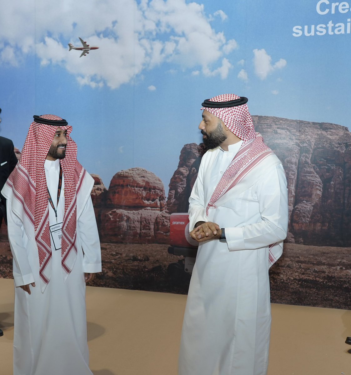 Alnowaiiser's tweet image. جانب من مشاركتنا في معرض #سيملس_السعودية 2024 للتعريف بحلول #أرامكس اللوجستية المبتكرة وخدمات الشحن الدولي والمحلي .
