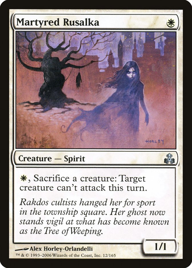 I just listened to @PieBreakPods newest episode and heard about this card as the most tragic Art in Magic. And I have to say, having never seen the card before, that <a href="/VorthosMike/">Vorthos Mike</a> is right in the Money... Great Episode, thank you both so much ❤️