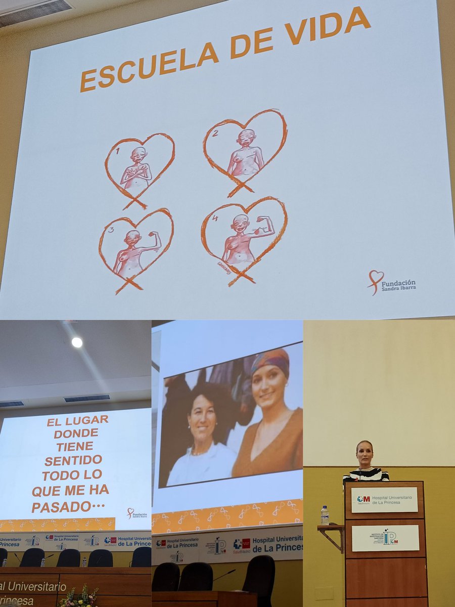 Modelo de superacion, de afrontar la enfermedad con valor.. <a href="/SandraMoti/">Sandra Ibarra</a> 
Gracias por hablarnos de <a href="/fundacionsi/">Fundación Sandra Ibarra</a> y su lema "Llenos de vida" 💫 en #IIIJornadaHLPR 
<a href="/jornadashlpr/">Comision de Cuidados HLPR</a>

#ComisionCuidados #HULPR #Enfermeria #Fisioterapia #TMSCAE