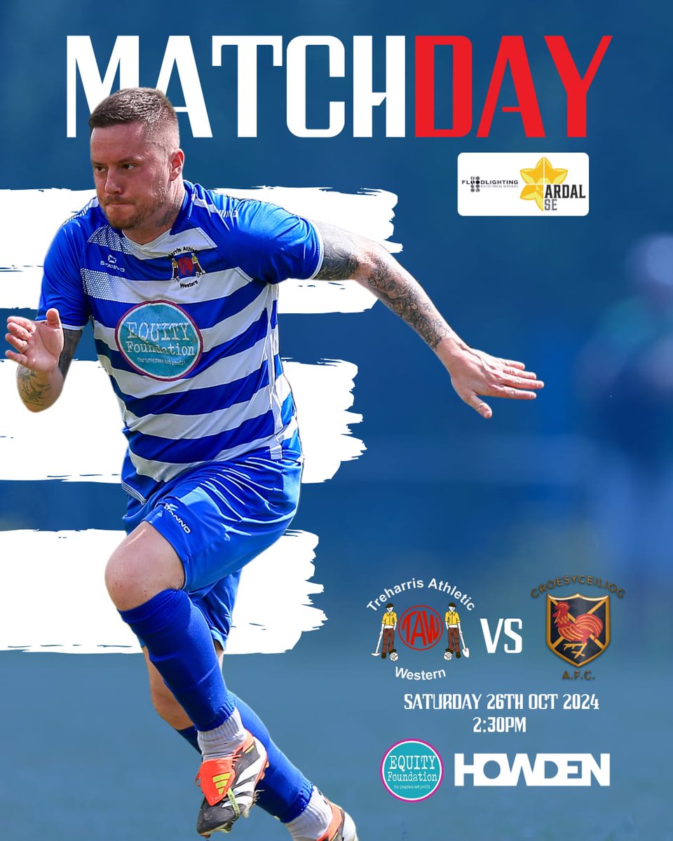 The 1sts are home v Croesyceiliog on Saturday.
Massive game during a pivotal run of fixtures.
⏰️ 2.30pm k.o.
🌭🍺⚽️🌞
📌 CF46 6AP

All WELCOME!

#TAWFC