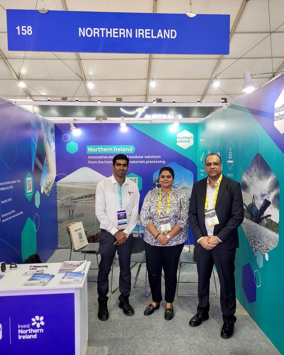 It's day 2 at #IMME, and it's busy and full of exciting discussions with visitors.

#NorthernIreland has a wide range of expertise in #MaterialsHandling.

Visit our stand no. 158 in Hanger B, to learn more about the world-leading and innovative solutions Northern Ireland offers