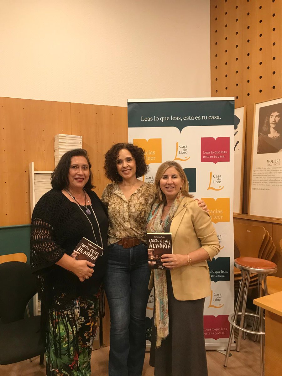 𝗘𝗻 <a href="/mujeresvalients/">Mujeres Valientes</a> 𝗰𝗼𝗺𝗲𝗻𝘇𝗮𝗺𝗼𝘀 𝗻𝘂𝗲𝘃𝗮 "𝗮𝘃𝗲𝗻𝘁𝘂𝗿𝗮" 𝗰𝗼𝗻 "𝗘𝗹 𝗖𝗹𝘂𝗯 𝗱𝗲𝗹 𝗟𝗶𝗯𝗿𝗼 𝗠𝘂𝗷𝗲𝗿𝗲𝘀 𝗩𝗮𝗹𝗶𝗲𝗻𝘁𝗲𝘀" 

Con Ana Barrero y su libro "Cartas desde Hungría" de <a href="/PlateroEditora/">Platero Editorial</a> en <a href="/casadellibro/">Casa del Libro</a> de Sevilla

Creando espacios de encuentros.