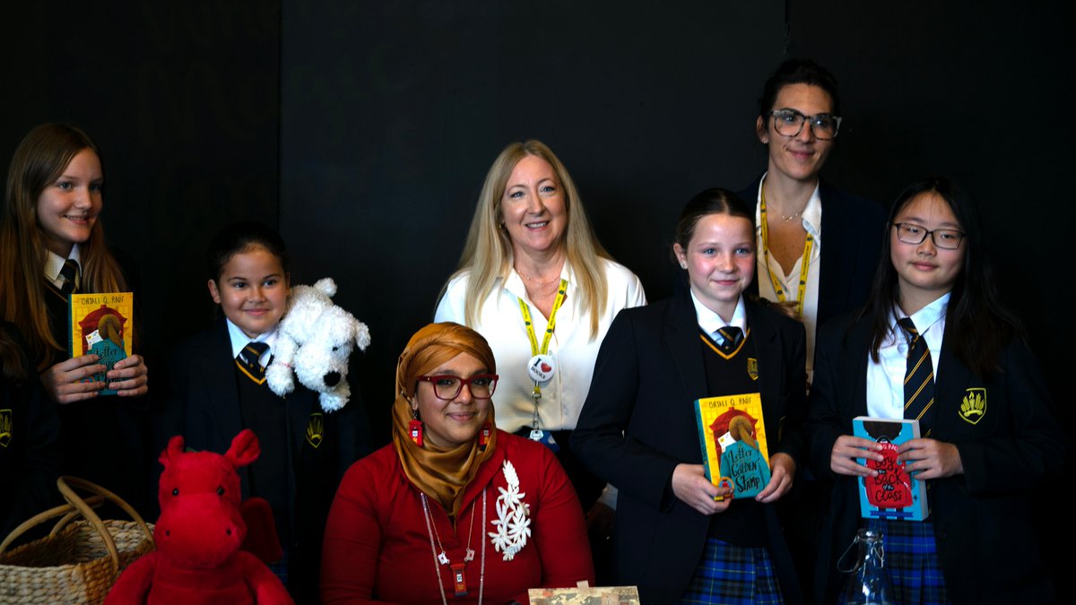 Chepstow Books (@chepstowbooks) on Twitter photo Amazing day of events with the bestselling children's author Onjali Q. Raúf for her new book "The Letter with the Golden Stamp" with <a href="/CastleSchoolSSH/">Castle School</a> and <a href="/Clifton_College/">Clifton College</a> . Thanks so much to both schools for welcoming us and especially to Onjali. Amazing day of events with the bestselling children's author Onjali Q. Raúf for her new book "The Letter with the Golden Stamp" with <a href="/CastleSchoolSSH/">Castle School</a> and <a href="/Clifton_College/">Clifton College</a> . Thanks so much to both schools for welcoming us and especially to Onjali.