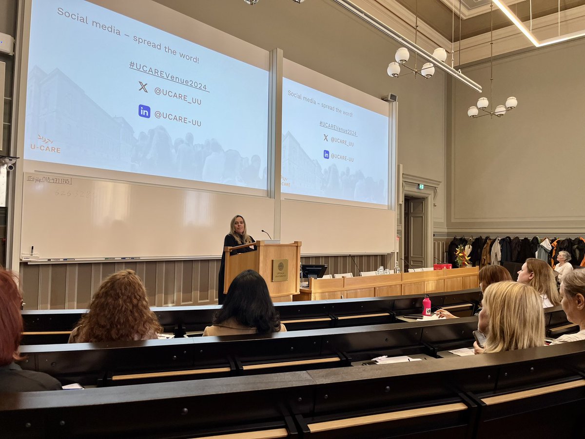 U-CARE (@ucare_uu) on Twitter photo The U-CARE Venue 2024 has now officially started! 🙌
<a href="/JoanneWoodford4/">Joanne Woodford</a> is presenting about what to take into consideration when developing interventions for real-world settings 🤝
#UCAREVenue2024 The U-CARE Venue 2024 has now officially started! 🙌
<a href="/JoanneWoodford4/">Joanne Woodford</a> is presenting about what to take into consideration when developing interventions for real-world settings 🤝
#UCAREVenue2024