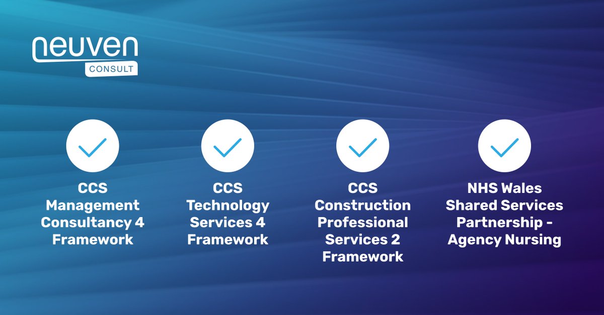NeuvenConsult's tweet image. Don&apos;t miss out on our live #FrameworkOpportunities!

We have 4 live framework opportunities available. If your organisation is ready to support central governmental departments and become the &apos;go-to&apos; for industry expertise.

Seize the opportunity &amp;gt; bit.ly/47dTYms