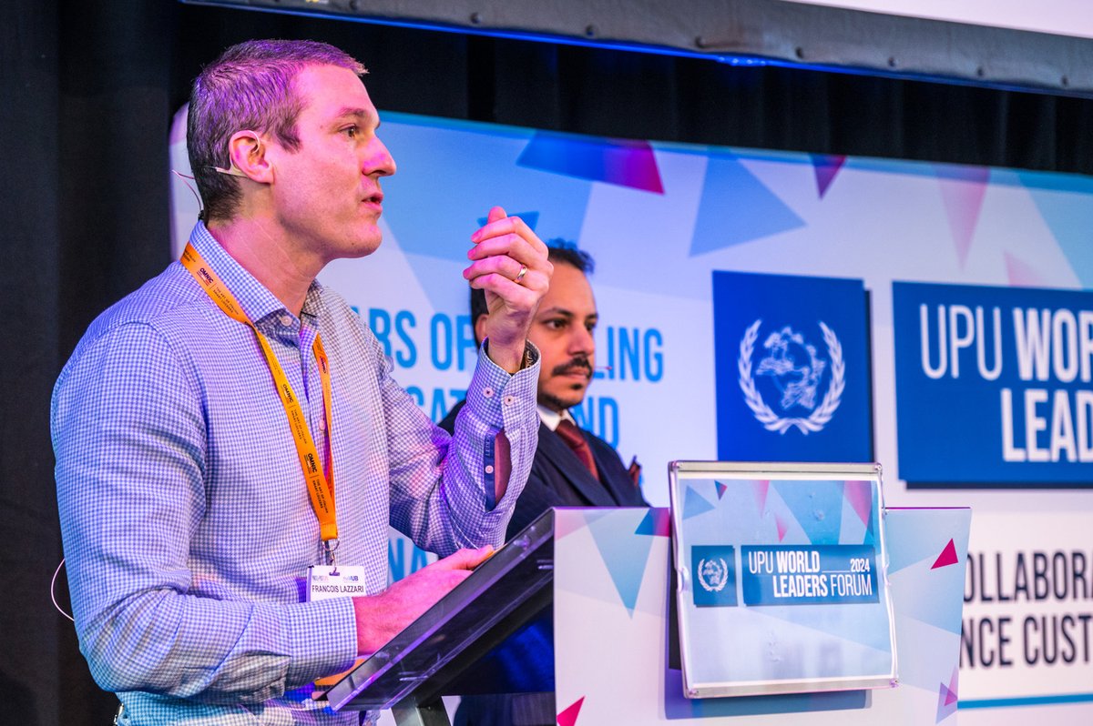 UPU_UN's tweet photo. The UPU World Leaders Forum at #PostParcelExpo showcased how posts & technology companies are collaborating to deliver smart, secure services to people worldwide.
Learn more about how the UPU & its Consultative Committee are helping connect partners: https://t.co/S215kSLnBM https://t.co/z2biyZJhSh