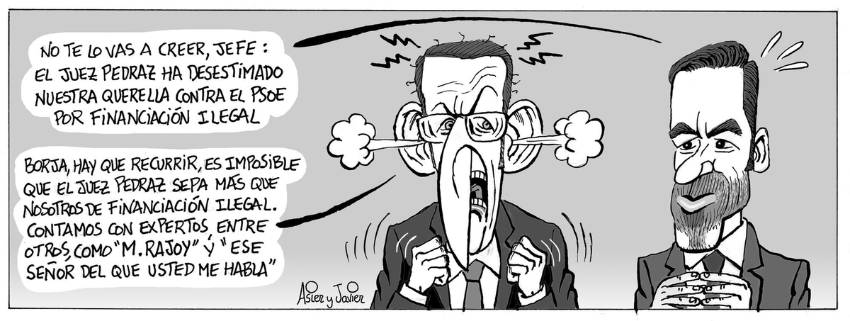 JoseLopezBnitez's tweet photo. Bos días, egun on, bon dia, buen día con humor para tod@s, bueno #UstedesYaSaben... menos para #FeijooElTrilero y su #BandaDeCorruptos. Viñeta de @AsieryJavier_HG en @deia_eus, @NotGip y @NoticiasdeAlava
. https://t.co/tpxbOafs1v