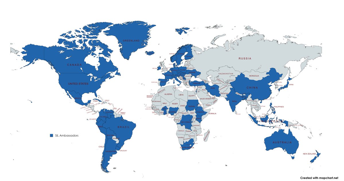 🌎🌍🌏Become a SIL ambassador🌏🌍🌍
📌Enhance communication between SIL and national/regional networks
📌Become a representative of SIL in your local community 
📌Connect limnologists in countries with few SIL members.
To apply follow the link ⬇️
docs.google.com/forms/d/1tLfDA…