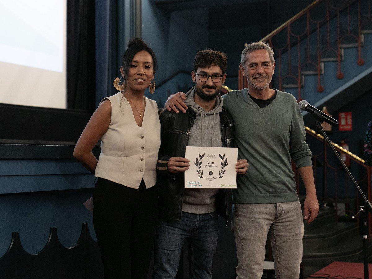 Another Way Film Festival (@anotherwayff) on Twitter photo #Anotherway2024 Nuestra décima edición puso punto y final el pasado martes en @filmotecaes 🌿✨
🏆 Entregamos todos los premios del festival, vimos RAINBOW WARRIOR y nos acompañó <a href="/ESBuenache/">Eva Saldaña Buenache</a> con un coloquio.
🙌🏽 Muchas gracias por acompañarnos esta semana. ¡Nos vemos muy pronto! #Anotherway2024 Nuestra décima edición puso punto y final el pasado martes en @filmotecaes 🌿✨
🏆 Entregamos todos los premios del festival, vimos RAINBOW WARRIOR y nos acompañó <a href="/ESBuenache/">Eva Saldaña Buenache</a> con un coloquio.
🙌🏽 Muchas gracias por acompañarnos esta semana. ¡Nos vemos muy pronto!