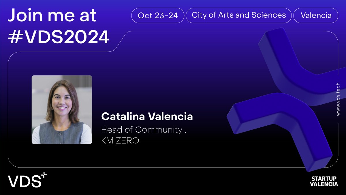 😉 ¡Hoy participamos en #VDS2024! Uno de los eventos tecnológicos más importantes del sur de Europa organizado por <a href="/Startup_VLC/">Startup Valencia</a> . Un encuentro que reunirá a +12,000 asistentes de todo el mundo. 🌍

Más info aquí: vds.tech/get-tickets/