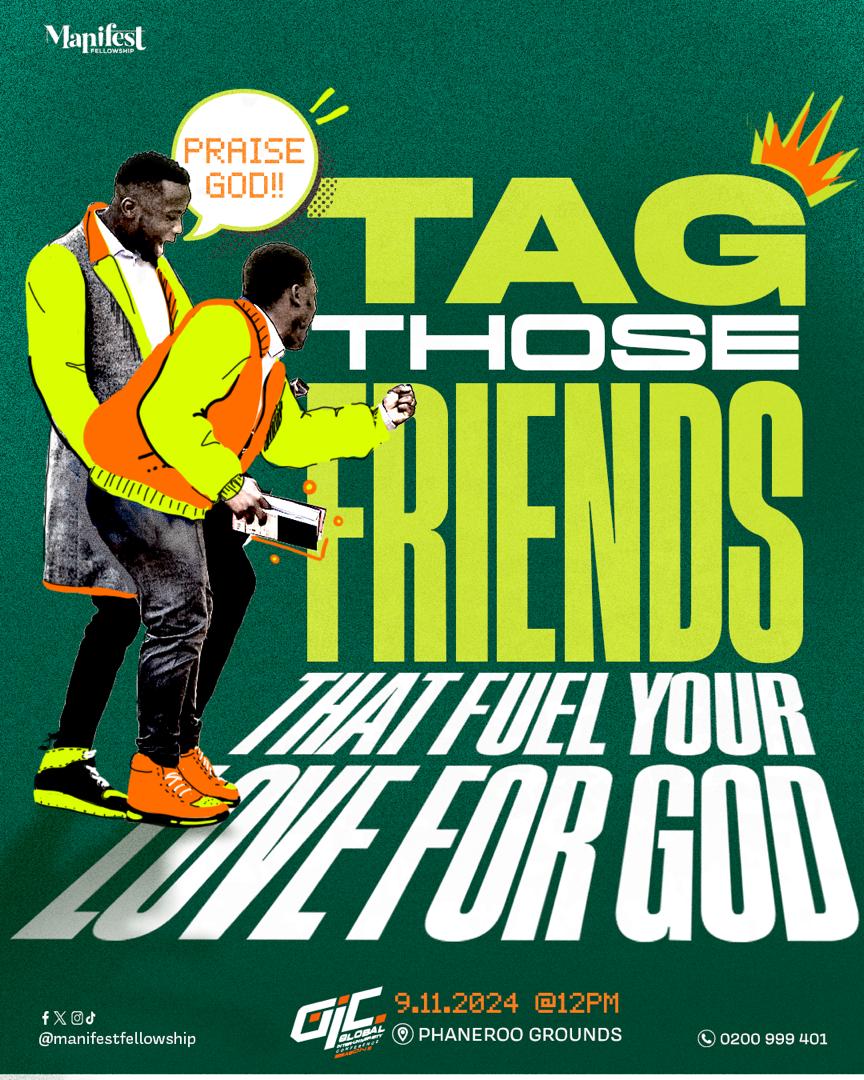 slayerslain8's tweet photo. *Your Friends Matter! 🙏🏽*
Global InterUniversity Conference | Saturday, 9th of November 2024 | Phaneroo Grounds | 12pm EAT | Free Entry.
🗣CALLING ALL UNIVERSITY STUDENTS…
*#GIC2024 #RevivalFire #Invite20Friends* https://t.co/T0pYiZHH6P
