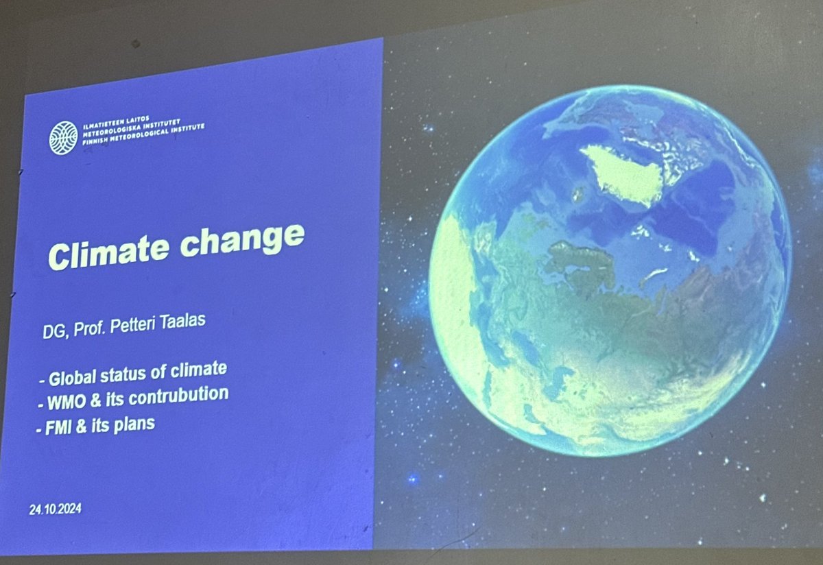Petri Pellikka 🇫🇮 (@petripellikka) on Twitter photo Keynote talk by DG <a href="/IlmaTiede/">Ilmatieteen laitos</a> <a href="/PetteriTaalas/">Petteri Taalas</a> in our <a href="/Project_ESSA/">ESSA Project</a> workshop in <a href="/uonbi/">University of Nairobi</a> about climate change and how Finland wants to tackle that in. Africa and especially in Kenya. Thank you Petteri for your visit to Taita and Kenya. Keynote talk by DG <a href="/IlmaTiede/">Ilmatieteen laitos</a> <a href="/PetteriTaalas/">Petteri Taalas</a> in our <a href="/Project_ESSA/">ESSA Project</a> workshop in <a href="/uonbi/">University of Nairobi</a> about climate change and how Finland wants to tackle that in. Africa and especially in Kenya. Thank you Petteri for your visit to Taita and Kenya.