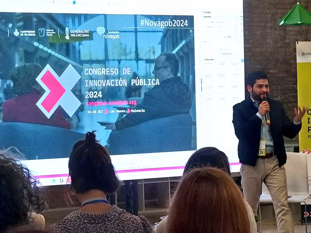 #Novagob2024

👉 "Diálogo sobre modelos de herramientas para las Administraciones públicas"

Con <a href="/jotajotadeharo/">Jose Joaquin de Haro</a> (<a href="/sedipualba/">sedipualba</a>), Mar Fernández (<a href="/CSIC/">CSIC</a>), Daniel Murillo (<a href="/VisorUrbanoMx/">Visor Urbano</a>).

 Modera: <a href="/AnaCorojan/">Ana Corojan 🦁🐝👨‍👩‍👧‍👦💜</a> (<a href="/novagob/">Fundación NovaGob</a>)

Y otro llenazo  ‼️