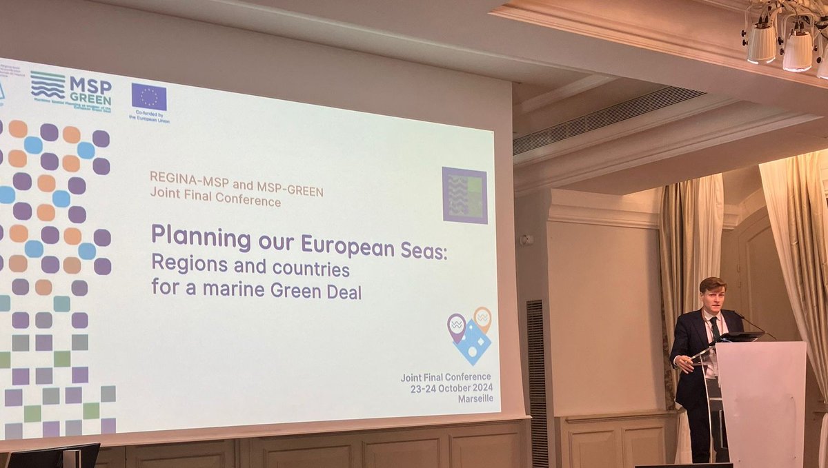 <a href="/MSPGREEN22/">MSP-GREEN</a> and REGINA-MSP can count on a brilliant chairman @FolcoS <a href="/iuav/">Università Iuav di Venezia</a> expert in communicating the marine dimention of the EU #greendeal The sea horizon, is green!