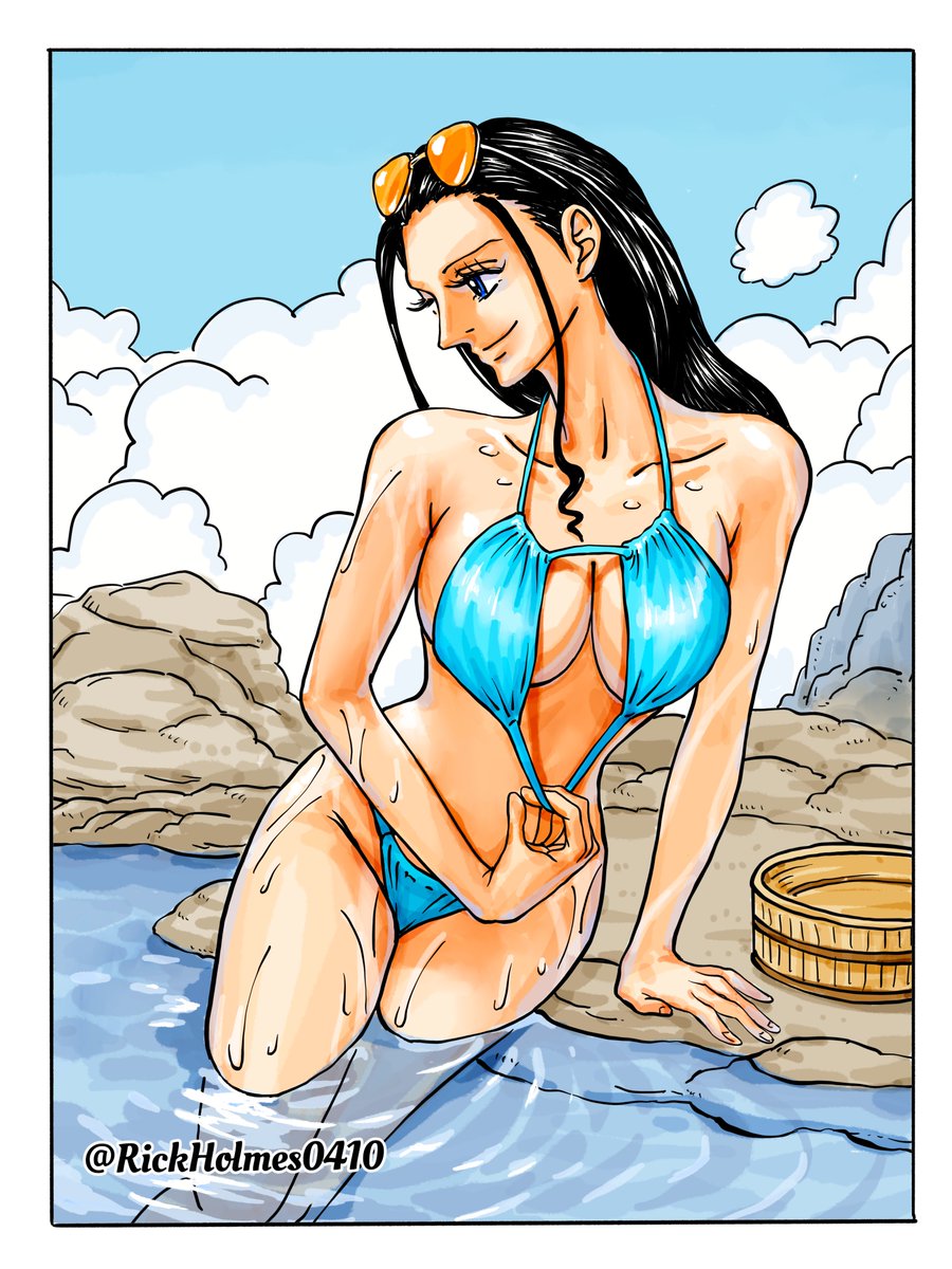 It's a bit hot ♨️
Artist:<a href="/RickHolmes0410/">RickArt</a>

#ONEPIECE #ワンピース #nicorobin #ニコ・ロビン #fanart #art #ون_بيس #سبويلر_ون_ب