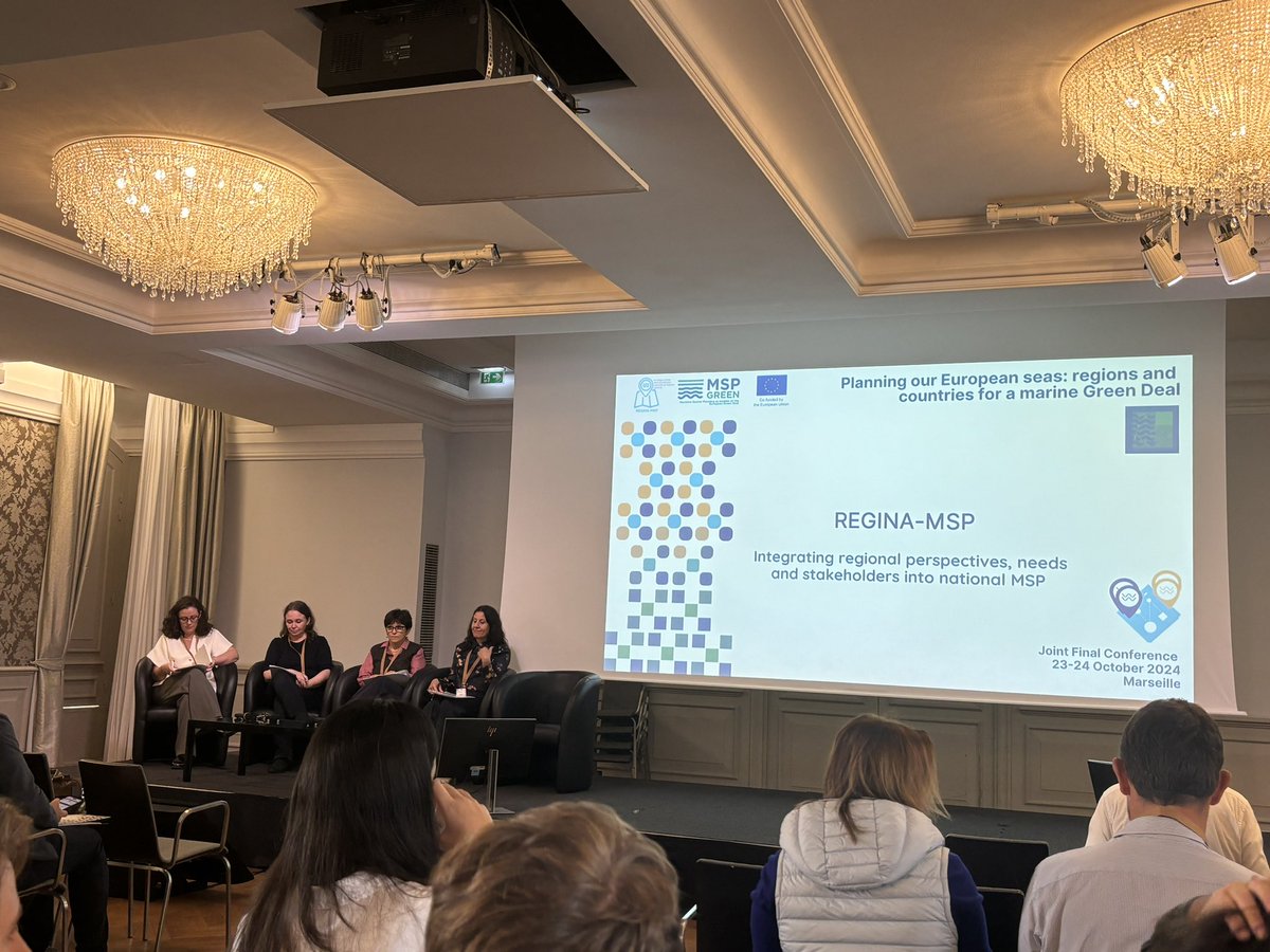 northseaac's tweet image. As part of the #EuropeanMSPWeek NSAC also joined the final joint conference of projects MSP-GREEN &amp;amp; REGINA MSP. 📝✅

Exciting discussions on including #EGD goals into MSP and making sure regional voices and needs are centeral in MSP plans - key priorities for us! 

#MSPDecade