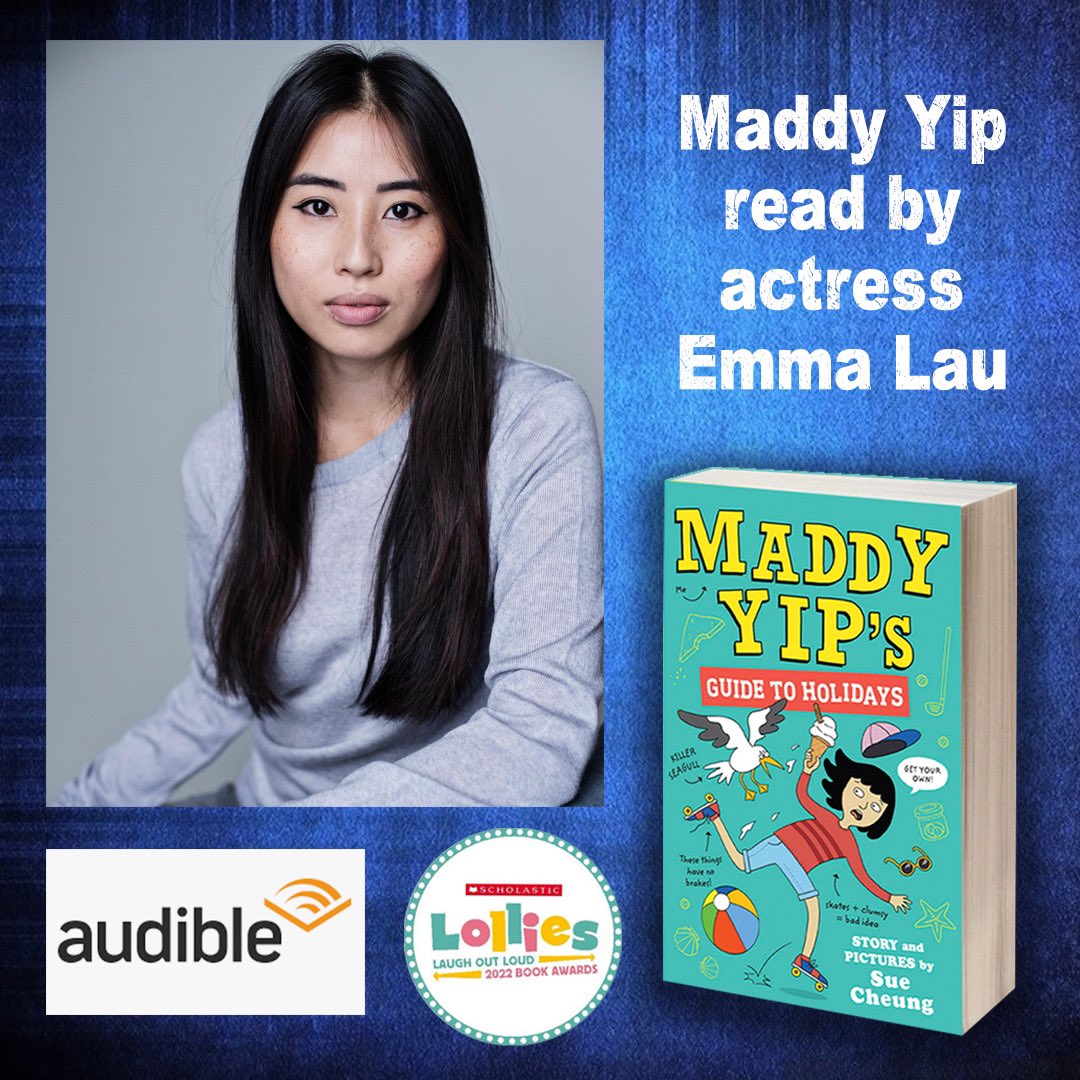 suecheungstory's tweet image. Emma does a magic job bringing ‘Maddy Yip’s Guide to Holidays’ to life @audibleuk (thank yooo!👏)

@lolbookawards @andersenpress #lollies2024 #shortlisted
