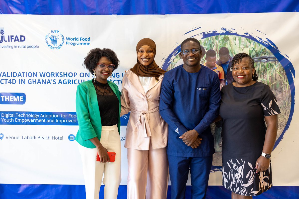 ZulaihaDobia's tweet image. As a Tech Consultant, I worked with @WFP on #ICT4D in Ghana. 

@Divaloper1 and I shared insights on integrating digital solutions, especially for women and girls. 

Glad featured in reports and honored to help shape the future of tech in Ghana! 🙌🏽 

#ICT #TechForGood #ZeroHunger