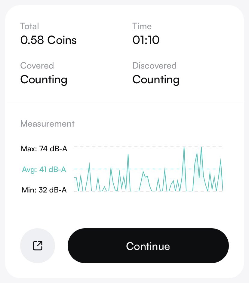 KatzWoo's tweet photo. @silencioNetwork Love the new app, but it seems to have acquired a problem with its counting! I’m still covering and discovering hexes but not being rewarded. Can you fix this? https://t.co/hrt4bD7SUR