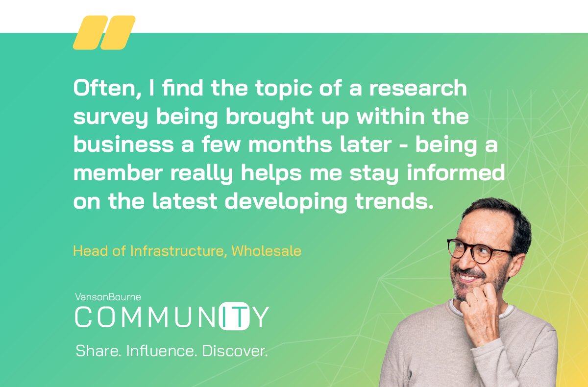 Vanson Bourne Community tweet media