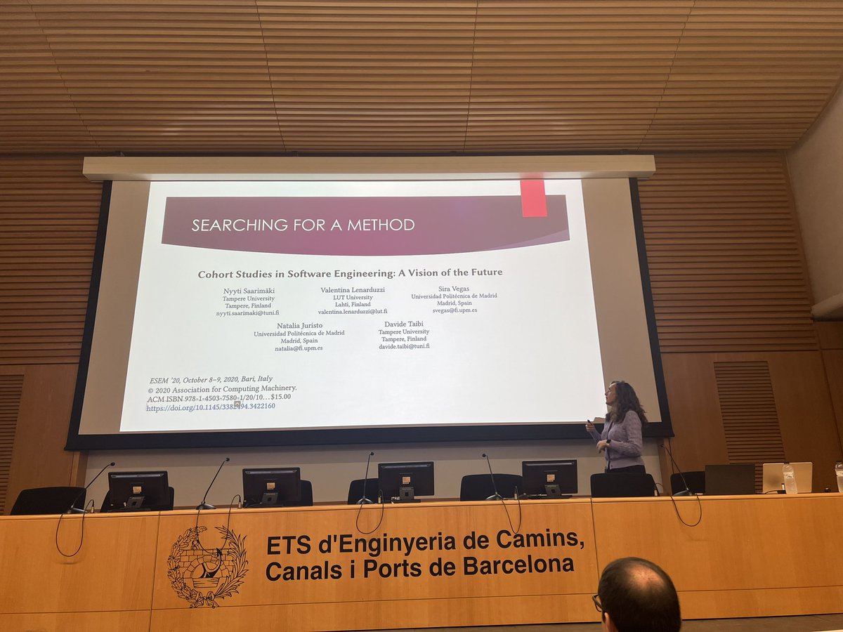 Valentina Lenarduzzi (@vale_lenarduzzi) on Twitter photo When the work of your first Ph.D <a href="/NyytiSaarimaki/">Nyyti Saarimäki</a> is mentioned by <a href="/sira_vegas/">Sira Vegas</a> who inspired your carrier <a href="/ESEM_conf/">ESEM Conference</a> #esem24 <a href="/davidetaibi/">Davide Taibi</a> <a href="/UniOulu/">University of Oulu</a> <a href="/m3sOulu/">M3S Oulu</a> <a href="/uni_lu/">uni.lu</a> <a href="/ISERNCommunity/">ISERN</a> When the work of your first Ph.D <a href="/NyytiSaarimaki/">Nyyti Saarimäki</a> is mentioned by <a href="/sira_vegas/">Sira Vegas</a> who inspired your carrier <a href="/ESEM_conf/">ESEM Conference</a> #esem24 <a href="/davidetaibi/">Davide Taibi</a> <a href="/UniOulu/">University of Oulu</a> <a href="/m3sOulu/">M3S Oulu</a> <a href="/uni_lu/">uni.lu</a> <a href="/ISERNCommunity/">ISERN</a>
