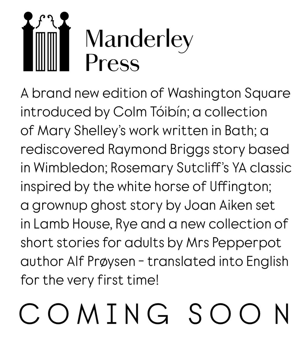 Coming soon … a sneak preview of Manderley Press titles for 2025 🖤
