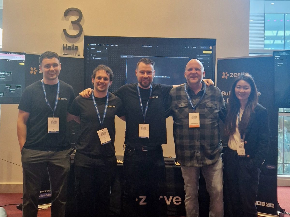 Good morning! We are excited to kick off the <a href="/AnalyticsInsIre/">Analytics Institute Ireland</a> Dublin today. If you are attending, please visit our booth (Stand 11, Level 3) at the Convention Centre Dublin to see a live demonstration of our cutting-edge Data Science and AI platform. #datascience #AIdevelopment