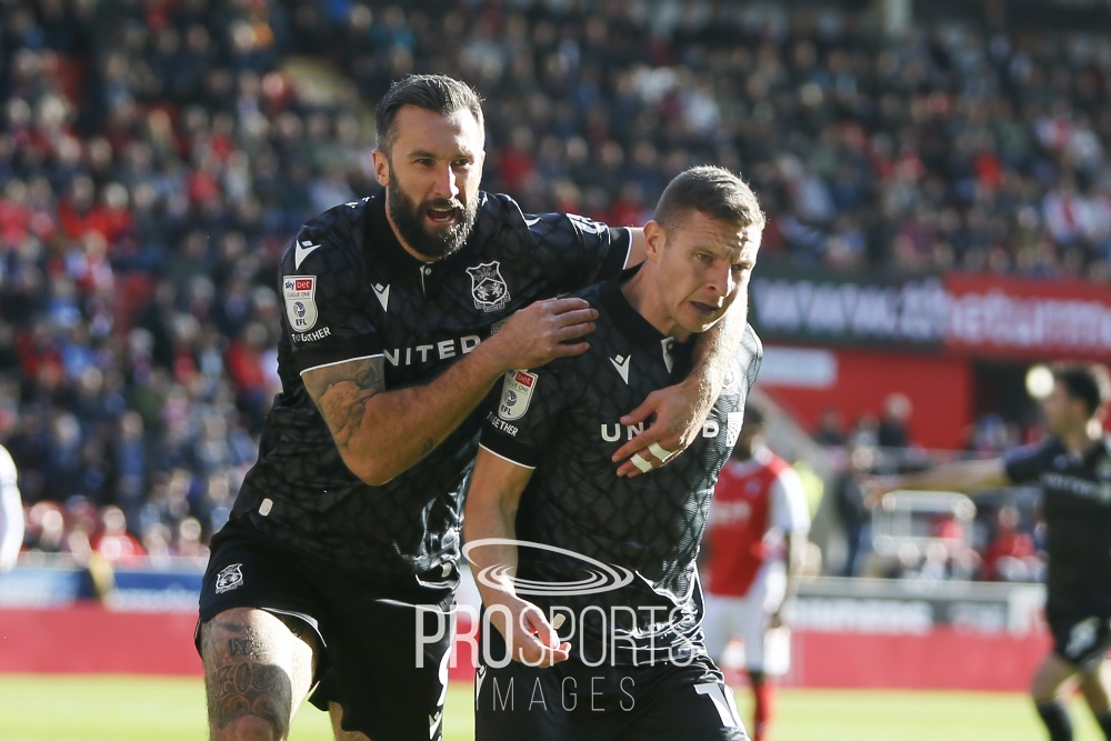 Two games both 1-0, lucky enough to be in the right place both times. #boro 1 Sheffield United 0 last night, and Rotherham 0 #wrexham 1 on Saturday working for @prosportsimagesltd #englishfootball #efl #footballphotography