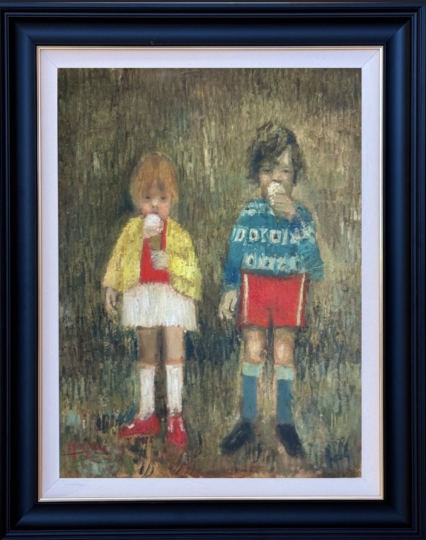 ‘Ice cream Sundays’  🍦🍦
oil on board. Enquiries <a href="/HepplestoneArt/">Hepplestone Fine Art</a>  
hepplestonefineart.com 
<a href="/GrimArtGroup/">Grim Art</a>