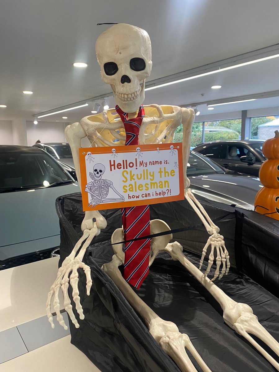 BeechwoodMotors's tweet image. 📷📷 Come down to our Spooktacular Halloween Used Car Event at Beechwood! 📷📷
Meet our newest (and spookiest) sales member, Skully, and take advantage of low APR finance at just 4.9%! 📷📷
Don’t miss out on these thrilling deals—visit us today!
#SpooktacularDeals #LowAPR