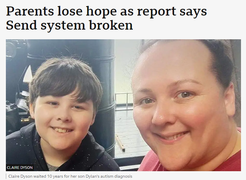 The system has been broken for years. It’s just not working for autistic children and their families who have to fight too hard and too long for support. Children’s rights are being pushed aside because councils and schools lack the funding to follow the law: