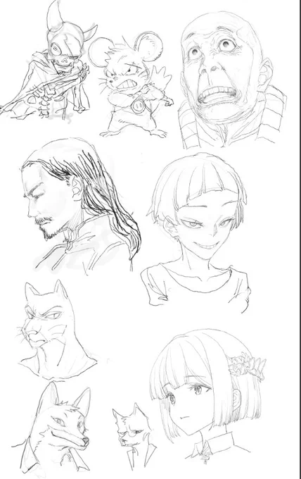 落書き 綺麗じゃない線を描きたい 
