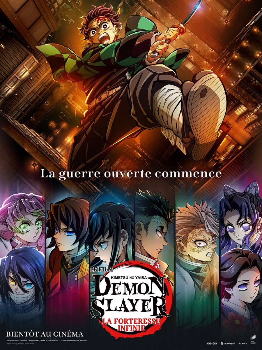 Pedianimes0's tweet photo. 🚨 FLASH : La trilogie Demon Slayer: la forteresse infinie ne sera plus adaptée par Ufotable mais par 8-bit, le studio derrière Blue Lock 

Ufotable a préféré abandonner le projet pour se concentrer sur autre chose https://t.co/TeIkRtXZe7