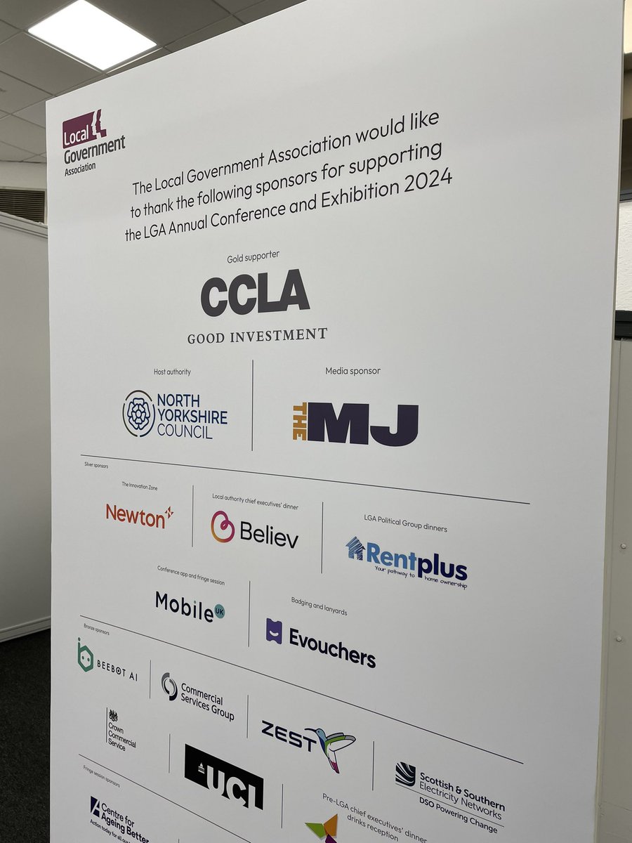 Rentplus_UK's tweet photo. We are proud to have sponsored the LGA again this year at @HgtConventions 🏠 
Thank you to everyone who have made it a success! 

#LGAConf #LGAConf24 #Harrogate https://t.co/Uakvp2xikj