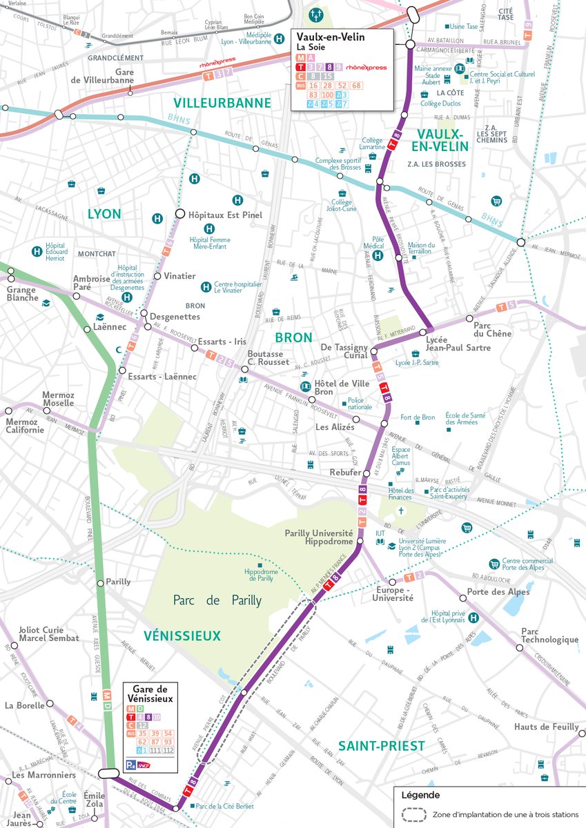 brunobernard_fr's tweet photo. 🟣🔴 #Annonce : Cela n'a échappé à personne, il manque un numéro à notre réseau de Tramway ����

Je vous annonce le lancement du projet T8 qui relira La Soie <> Gare de Vénissieux. 

Quelques détails sur ce projet, lisez bien jusqu'au bout, il y a une deuxième annonce. ⤵️