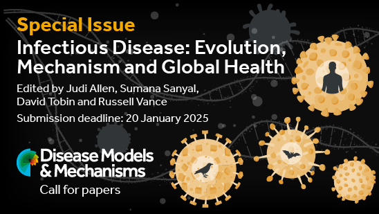 📢Call for papers

Submit your latest research to our upcoming special issue: Infectious Disease: Evolution, Mechanism and Global Health.

Submission deadline: 20 January 2025

Editors: Sumana Sanya, @TobinLab , <a href="/ProfJudiAllen/">Judi Allen</a>, @russellevance