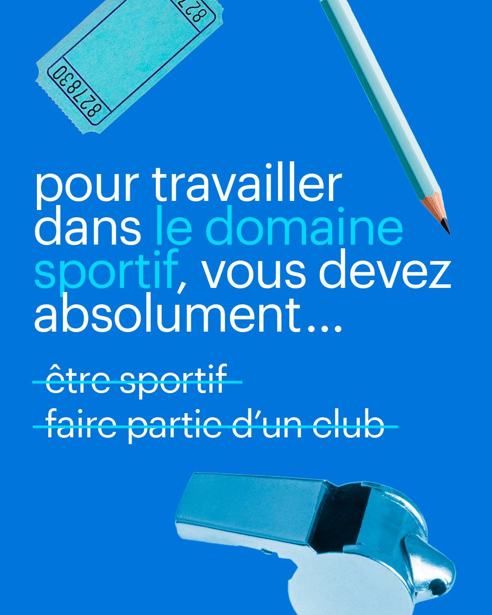 Pas besoin de détenir un record du monde pour évoluer dans le milieu sportif !

En revanche, les valeurs sportives sont essentielles pour réussir dans tous les domaines 🏅