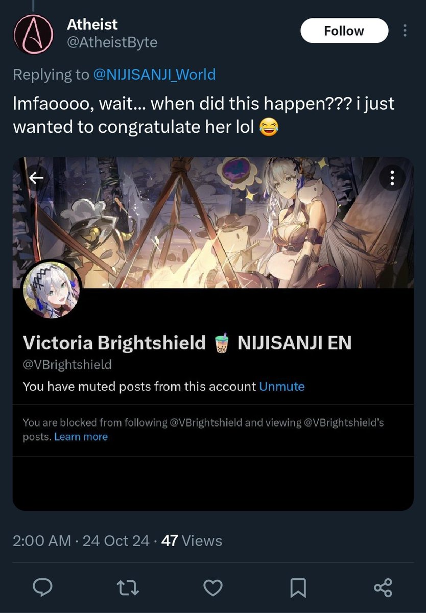 nko_soup's tweet photo. Surely it's not because of months of harassment and negativity she had to endure day in and day out from literal manchildren who have worms for brains.
So much toxicity from outside takes a toll on you and you will eventually be fed up with it. Not everyone has the mental for it. https://t.co/aqGTR7nz64