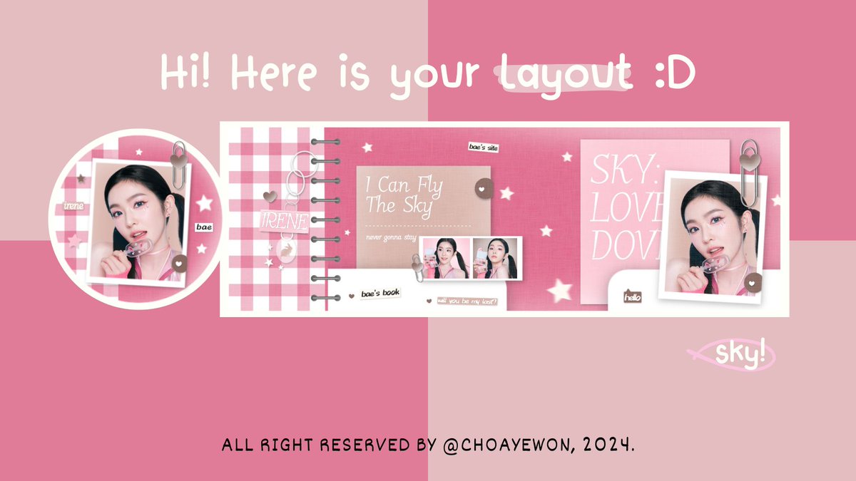 Help repost. 🌸 #zonauang #zonajajan

Sore gusy, aku bawa layout ready stock Irene edisi katalog SKY. Harganya 10K (free re-text) ia! >_♡