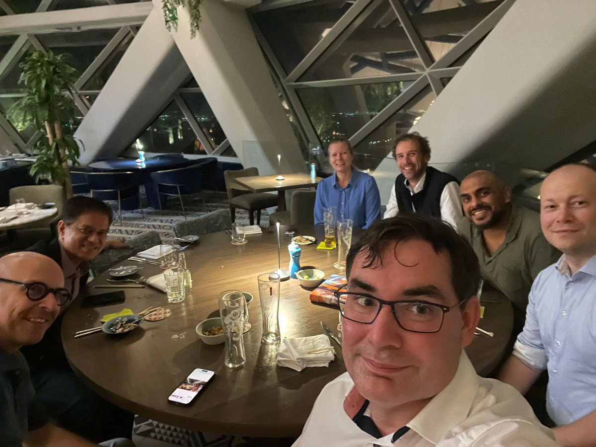 Sven Poli (@svenpoli) on Twitter photo Power stroke team enjoying dinner at the Leaning Tower of Abu Dhabi 🍻😌 Thx for this great evening 🙏
#WSC2024
<a href="/dyavagal/">Dileep R. Yavagal</a>
@Dr. Christoph Gumbinger
@Dr. Matthias Ungerer
@ Dr. Rajiv Advani
@Dr. Gordian Hubert
@Dr. Karianne Larsen (Oslo) Power stroke team enjoying dinner at the Leaning Tower of Abu Dhabi 🍻😌 Thx for this great evening 🙏
#WSC2024
<a href="/dyavagal/">Dileep R. Yavagal</a>
@Dr. Christoph Gumbinger
@Dr. Matthias Ungerer
@ Dr. Rajiv Advani
@Dr. Gordian Hubert
@Dr. Karianne Larsen (Oslo)