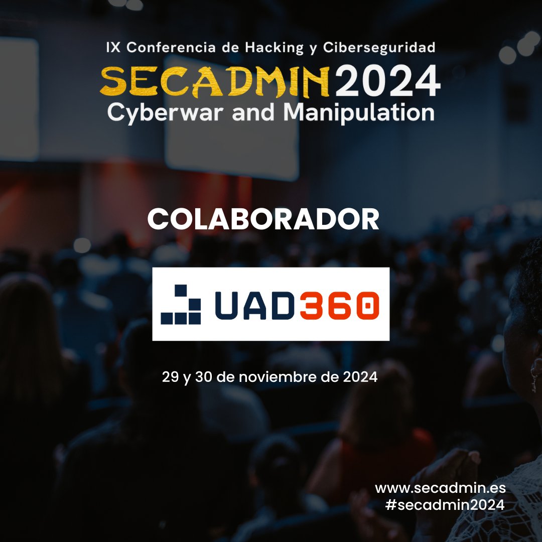 Sec/Admln Cybersecurity Conference tweet media